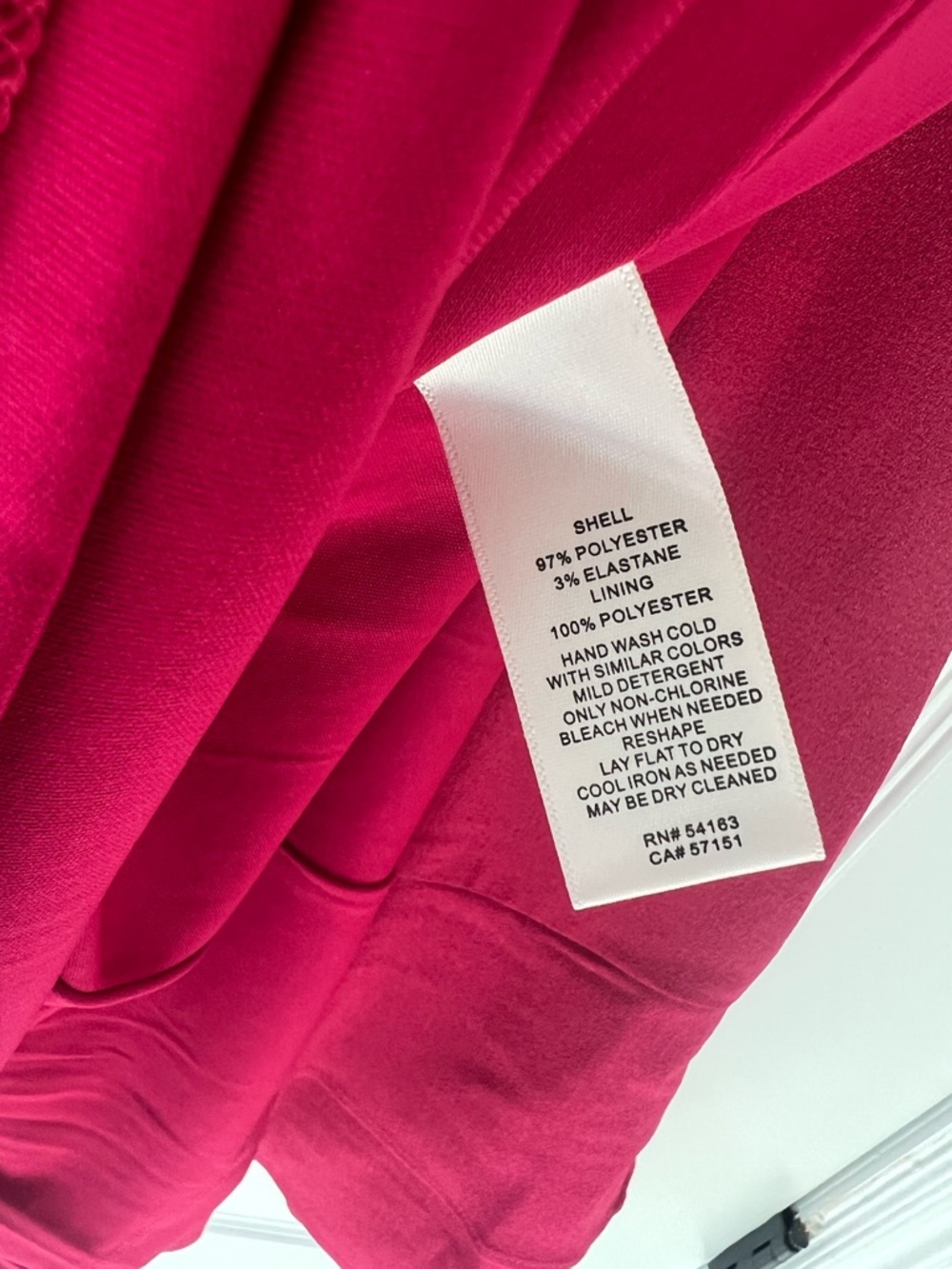 Eliza J Stretch Ruffle Crepe Chic Sheath Cocktail Ruffle Dress Mini Pink Sz 14 - Picture 6 of 6